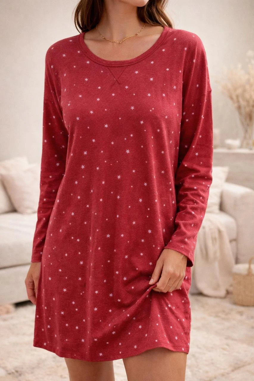 Chemise de nuit Thermolactyl Damart – chaleur & cocooning Taille M